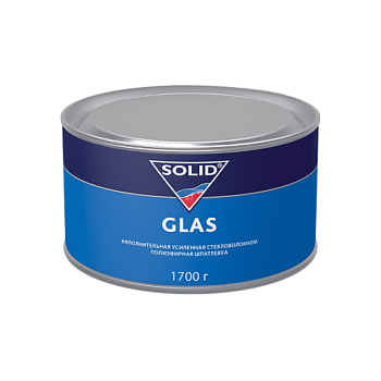 Шпатлевка наполнительная SOLID GLAS - (1700 гр)  усиленная стекловолокном